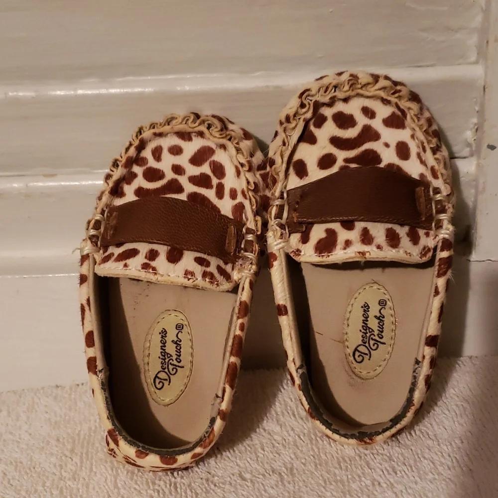 Giraffe Print Loafers